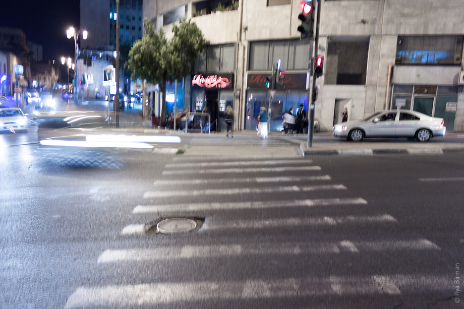 Устройство пешеходных светофоров в Иерусалиме