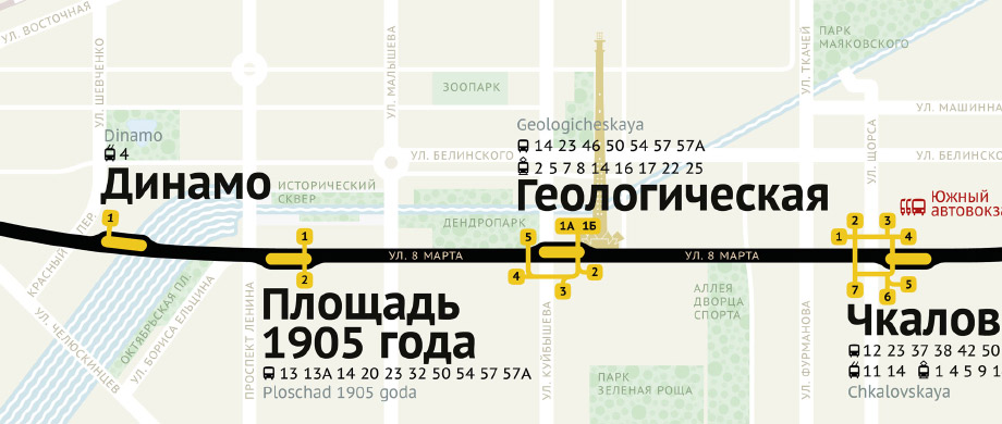 Процесс создания схемы метро Екатеринбурга. Часть третья