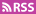 Иконка RSS фиолетового цвета