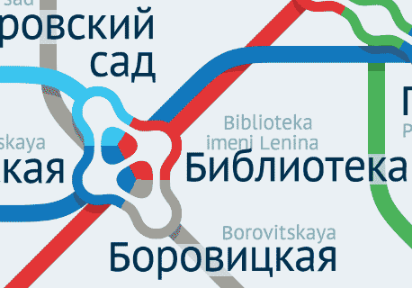 Схема московского метро