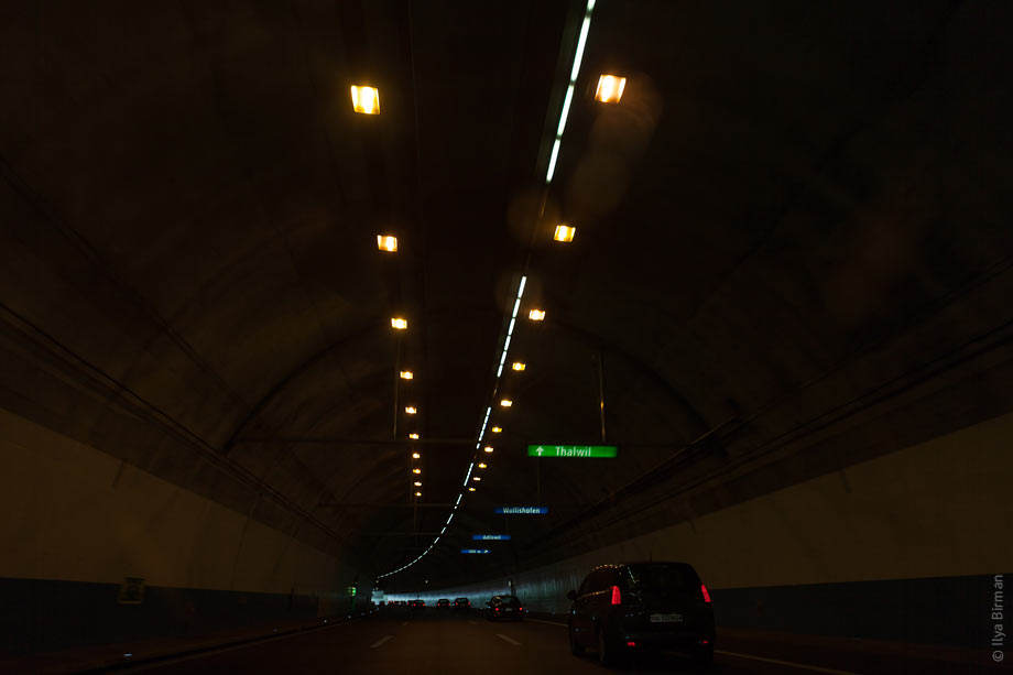 Тоннель в Швейцарии