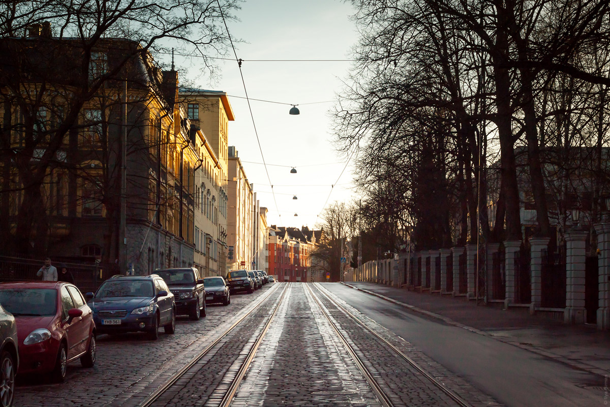Улица в Хельсинках