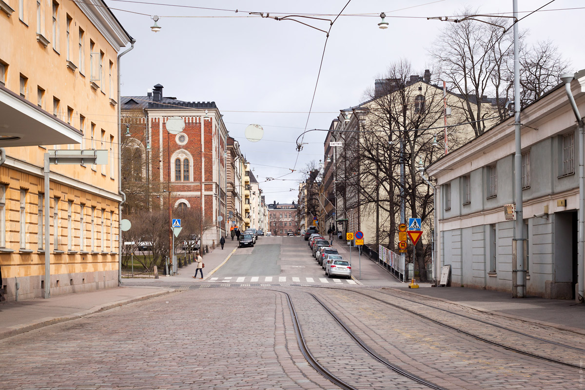 Улица в Хельсинках