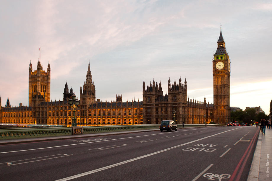 Парламент и Биг-бен в Лондоне