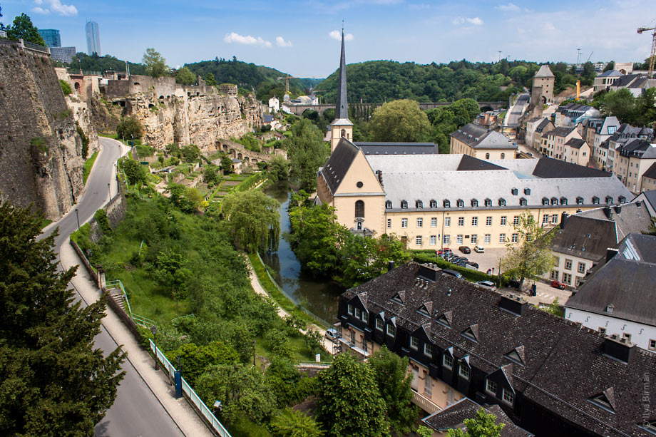 Люксембург — двухэтажный город